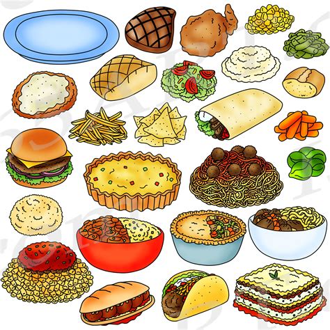 clip art of food